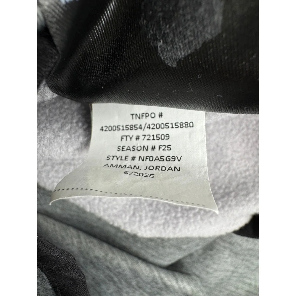 The North Face Mens L Canyonlands Full Zip Fleece Sweater Jacket Gray Outdoors